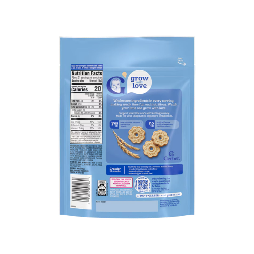 Gerber Arrowroot Biscuits (155g)