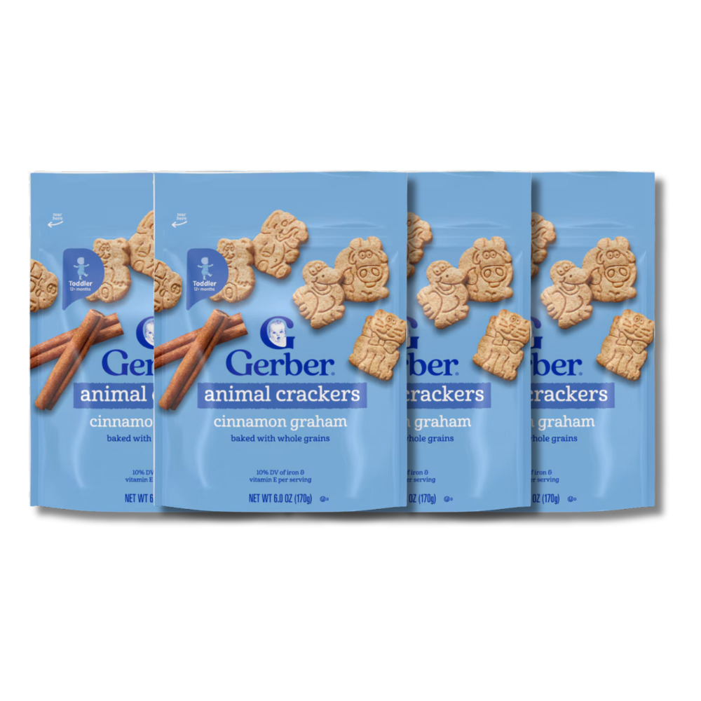 Gerber Animal Crackers Cinnamon Graham (170g)