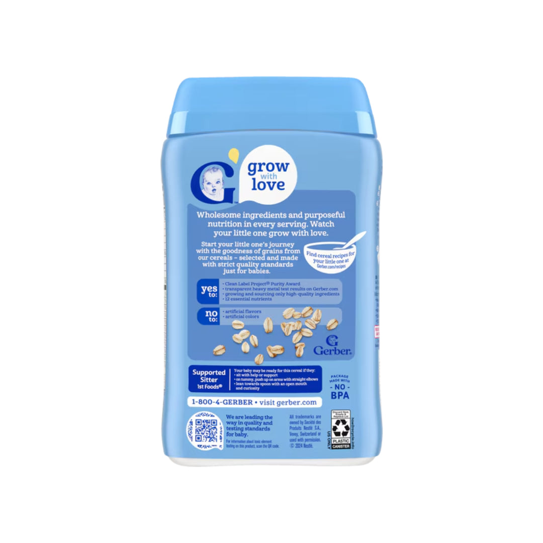 Gerber Cereal Single Grain Oatmeal (227g)