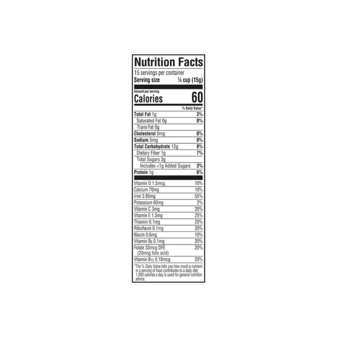 Gerber Cereal Hearty Bits Multigrain, Banana, Apple & Strawberry (227g)
