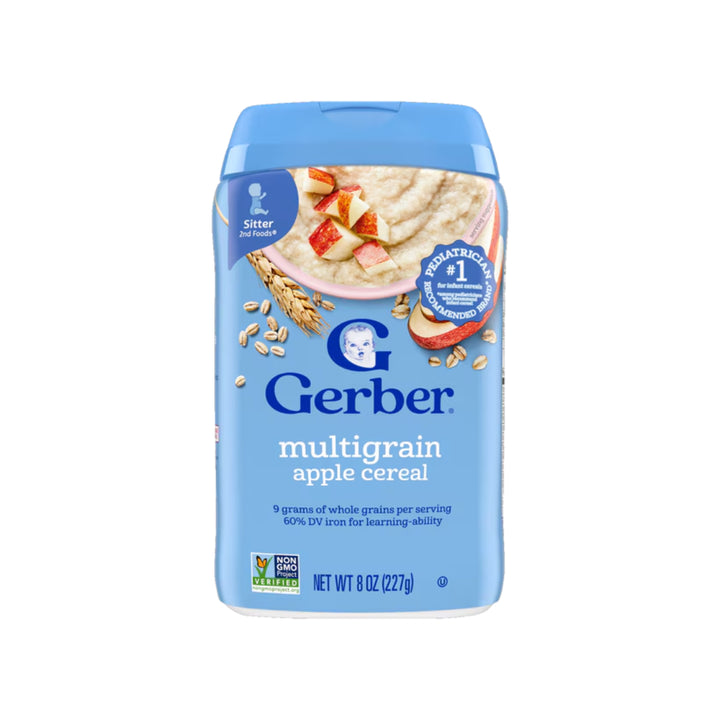 Gerber Cereal Multigrain Apple (227g)