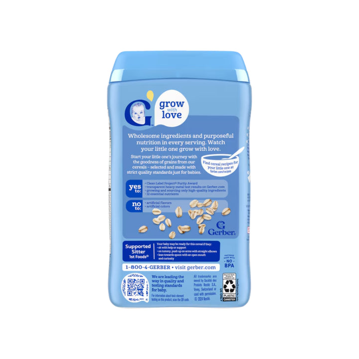 Gerber Cereal Single Grain Oatmeal