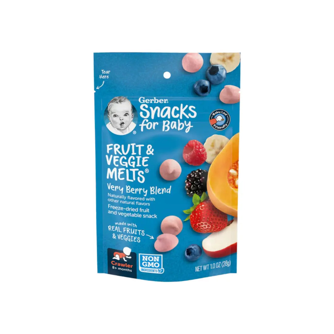 Gerber Fruit & Veggie Melts Very Berry Blend (28g)