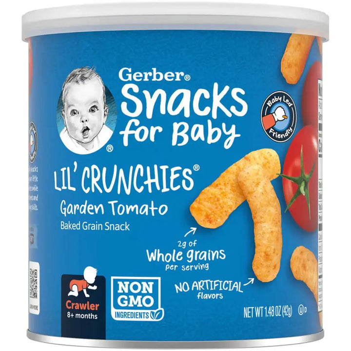 Gerber Lil' Crunchies Garden Tomato (42g)