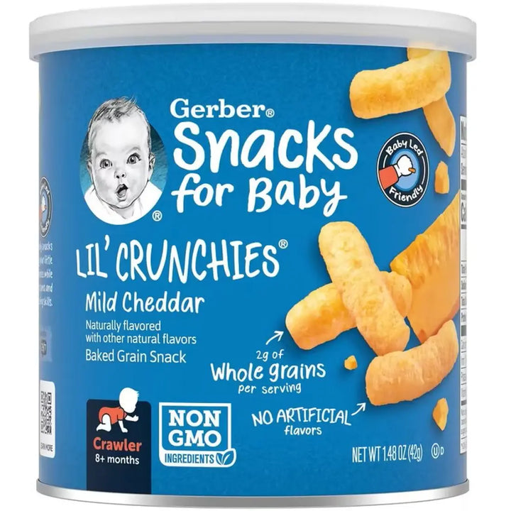 Gerber Lil' Crunchies Mild Cheddar (42g)