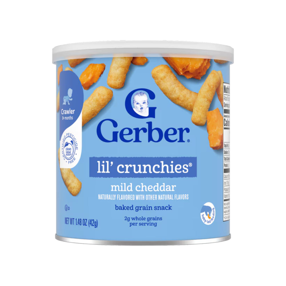 Gerber Lil' Crunchies Mild Cheddar (42g)