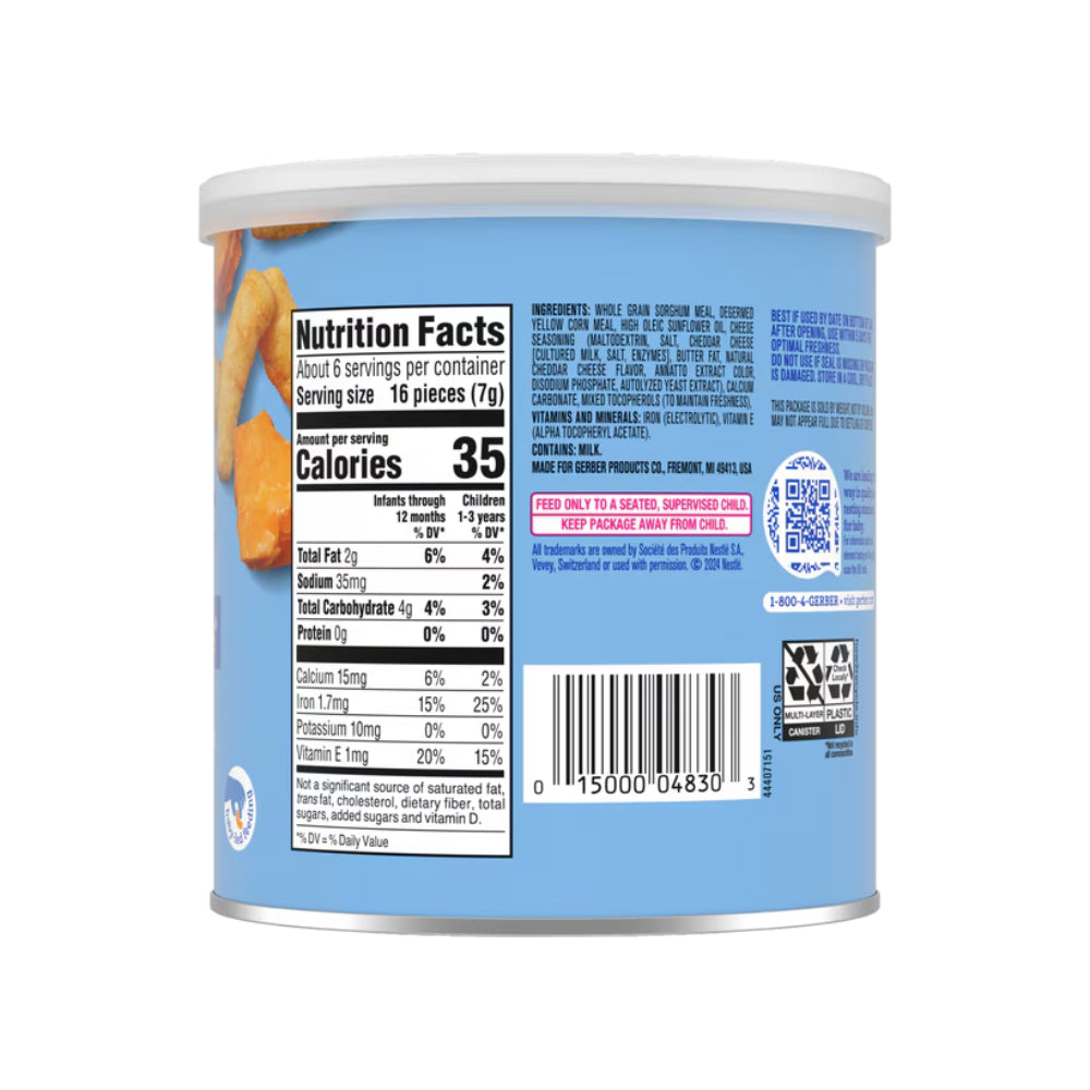 Gerber Lil' Crunchies Mild Cheddar (42g)