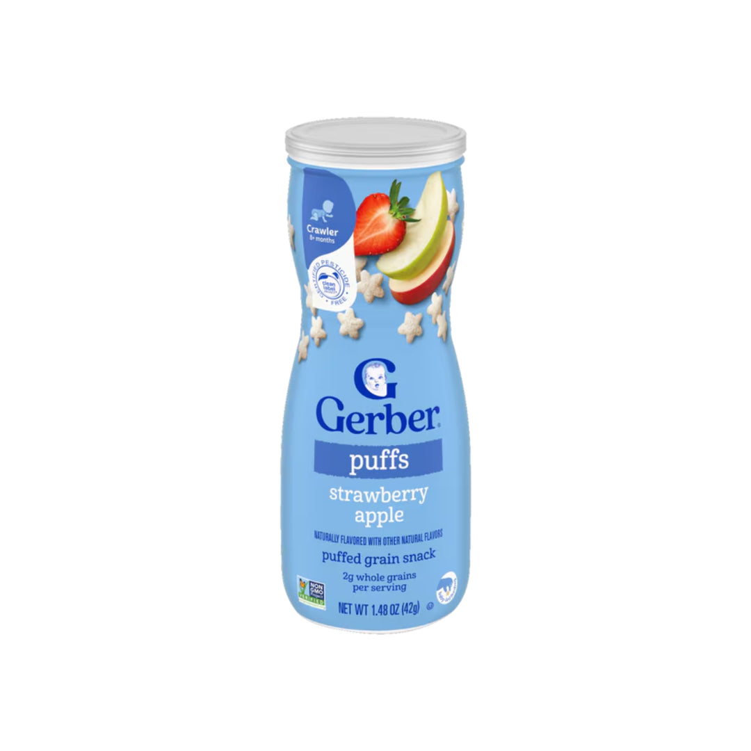Gerber Puffs Strawberry Apple (42g)