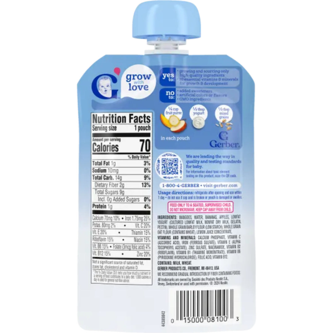 Gerber Puree Mango Banana Apple (99g)