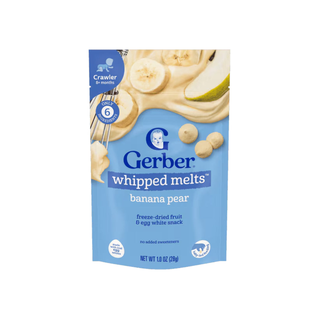 Gerber Whipped Melts Banana &amp; Pear (28g)