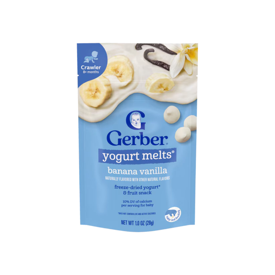 Gerber Yogurt Melts Banana and Vanilla (28g)