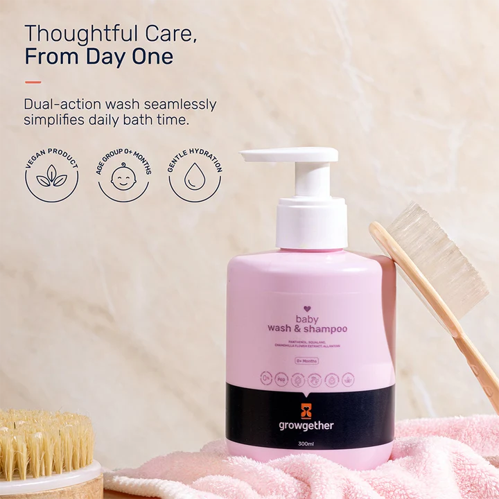 Growgether Baby Wash &amp; Shampoo
