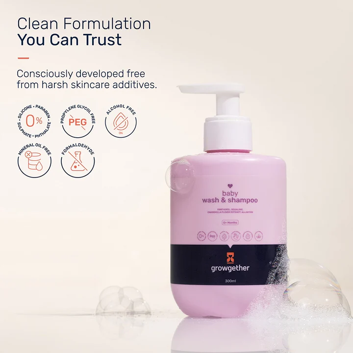 Growgether Baby Wash &amp; Shampoo