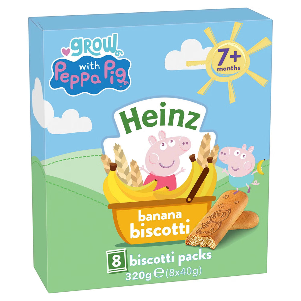 Heinz Peppa Pig Banana Biscotti (320g)