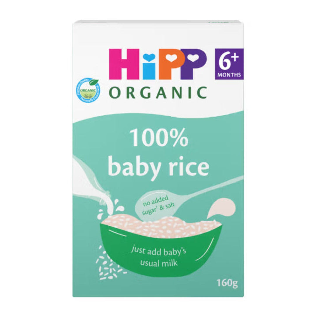 HiPP Organic 100% Baby Rice (6+ Months) (160g)