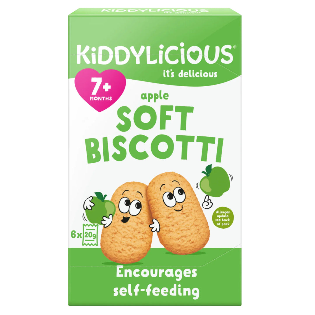 Kiddylicious Soft Biscotti Apple (120g) (7m+)