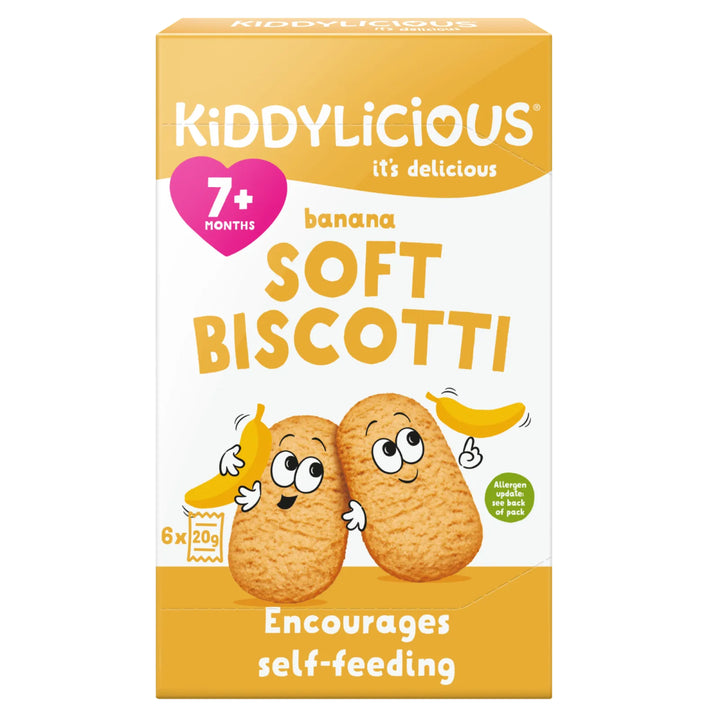 Kiddylicious Soft Biscotti Banana (120g) (7m+)