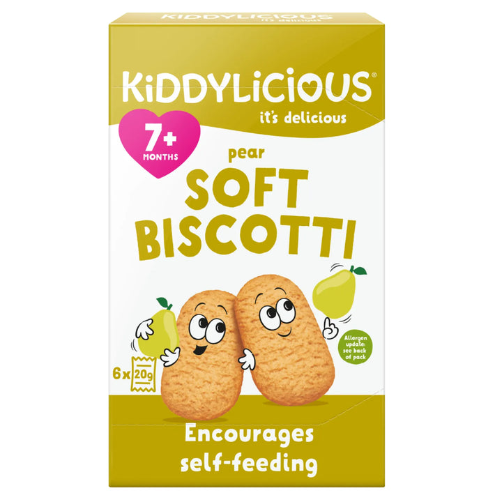 Kiddylicious Soft Biscotti Pear (120g) (7m+)