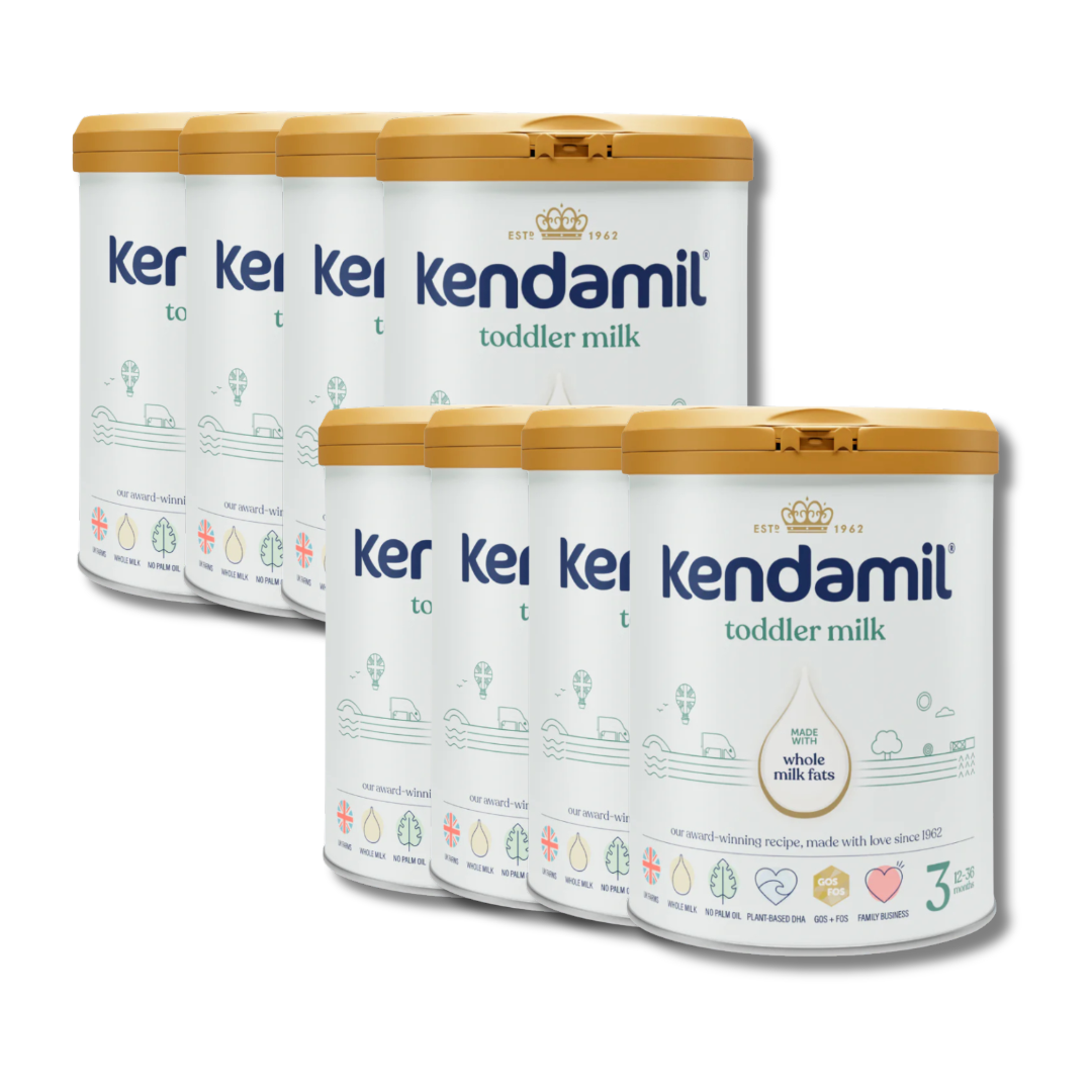 Kendamil Classic Whole Milk Stage 3 Toddler Milk 800g – Pack of 8