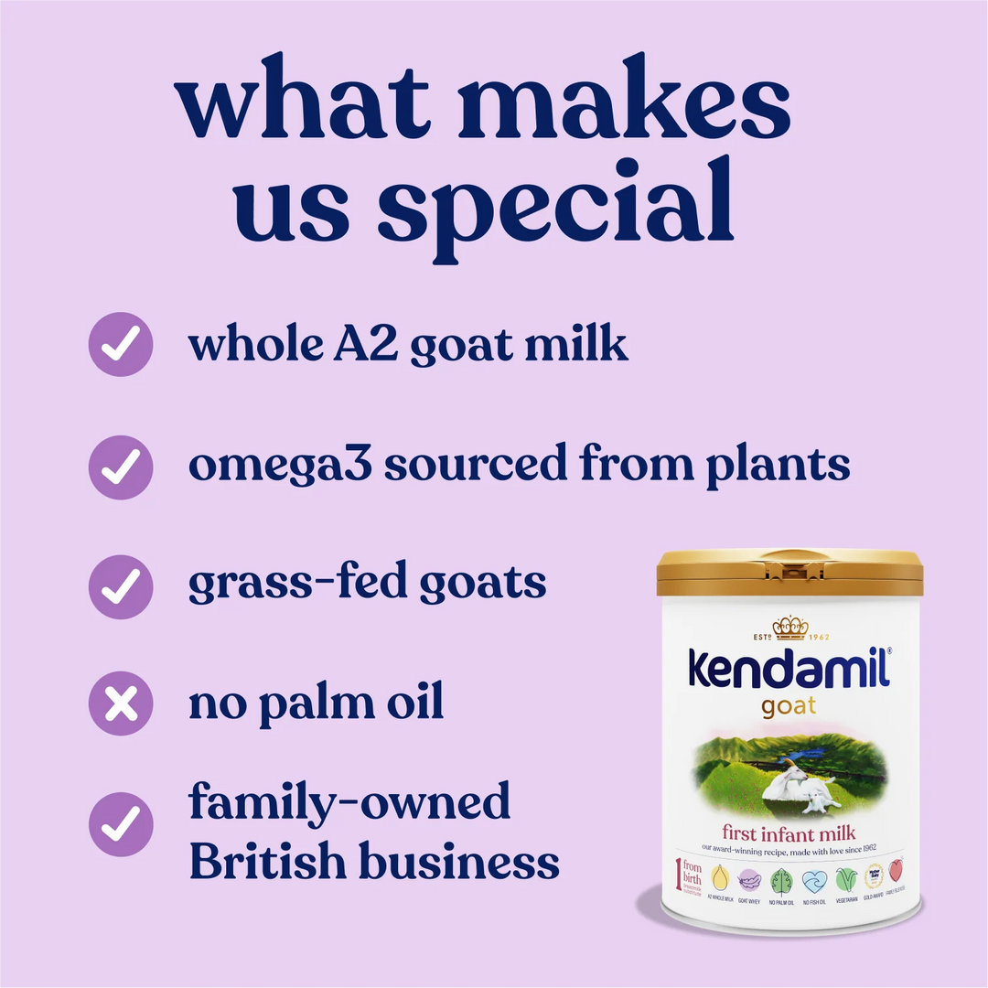 Kendamil Goat Stage 1 First Infant Milk (0-6 Months) (800g)
