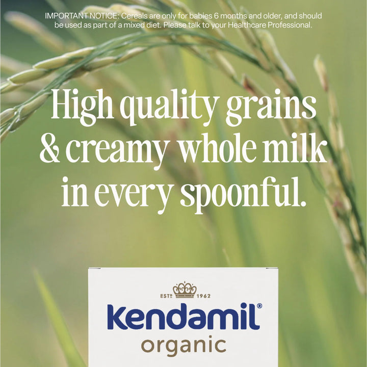 Kendamil Organic Smooth Baby Rice (4-6+ Months) (120g)