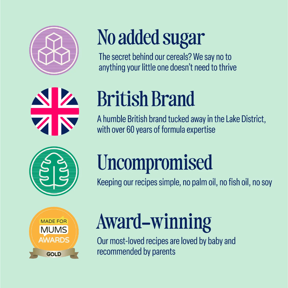 Kendamil Organic Smooth Baby Rice (4-6+ Months) (120g)