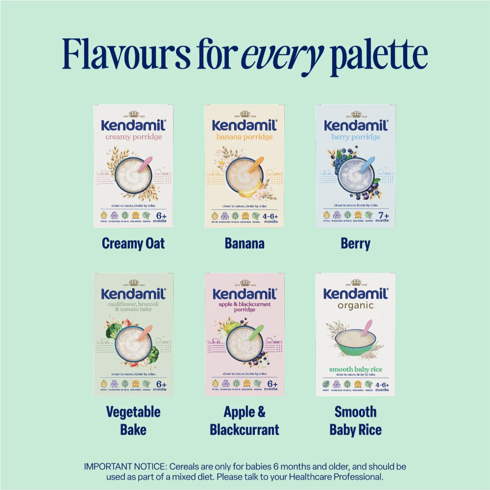 Kendamil Organic Smooth Baby Rice (4-6+ Months) (120g)