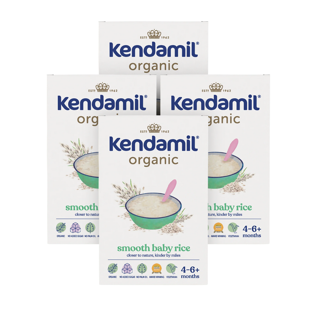 Kendamil Organic Smooth Baby Rice (4-6+ Months) (120g)
