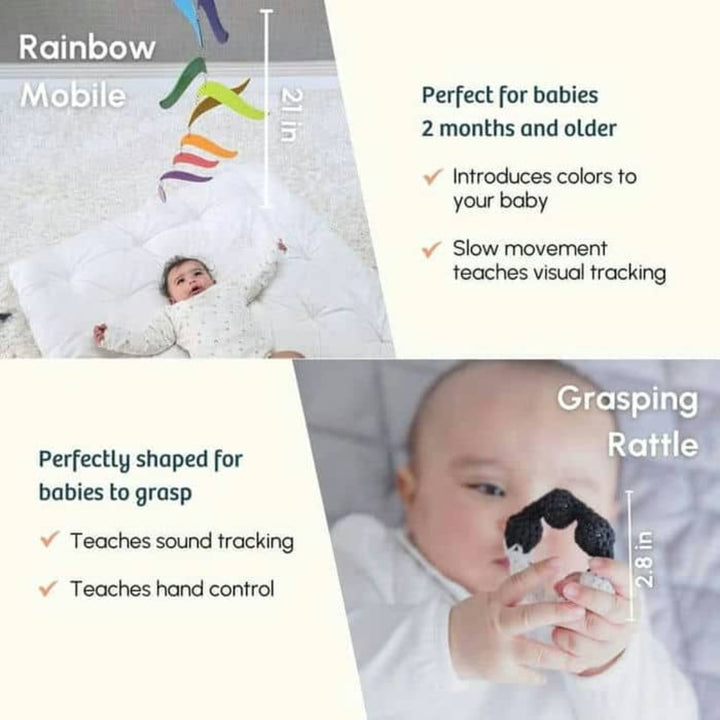 Curious Cub The Newborn Montessori Box - 0 Months+ (Level 1)