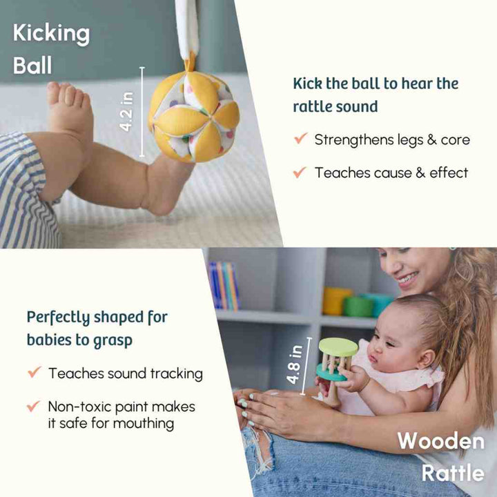 Curious Cub The Newborn Montessori Box - 0 Months+ (Level 1)