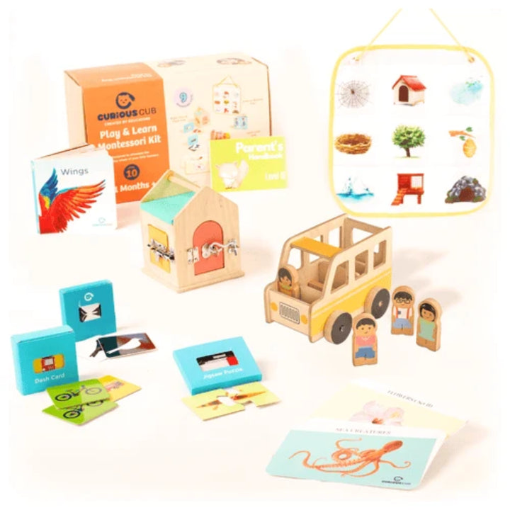 Curious Cub The Talker Montessori Box - 21 Months+ (Level 10)