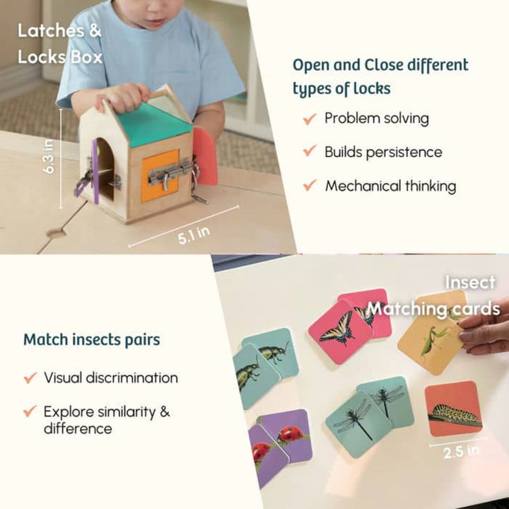 Curious Cub The Talker Montessori Box - 21 Months+ (Level 10)