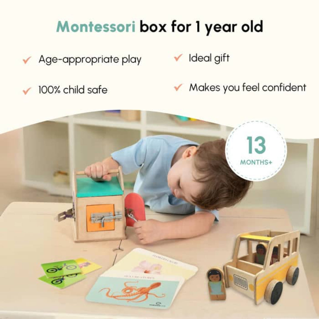 Curious Cub The Talker Montessori Box - 21 Months+ (Level 10)