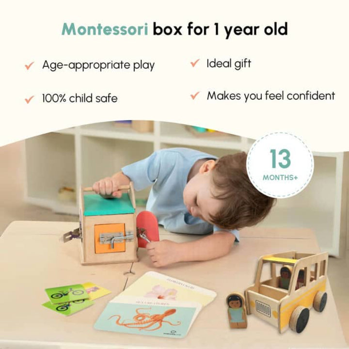 Curious Cub The Talker Montessori Box - 21 Months+ (Level 10)