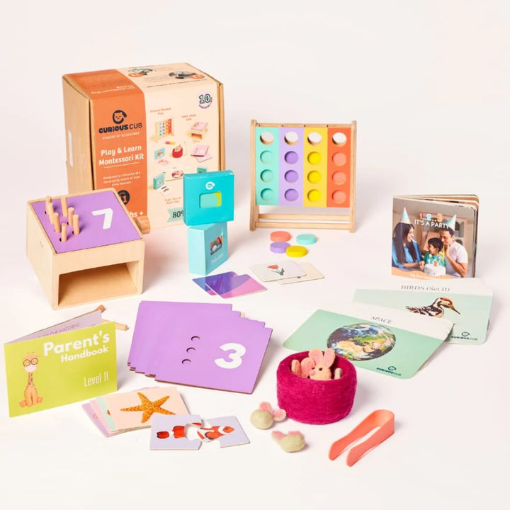 Curious Cub The Imagineer Montessori Box - 24 Months+ (Level 11)