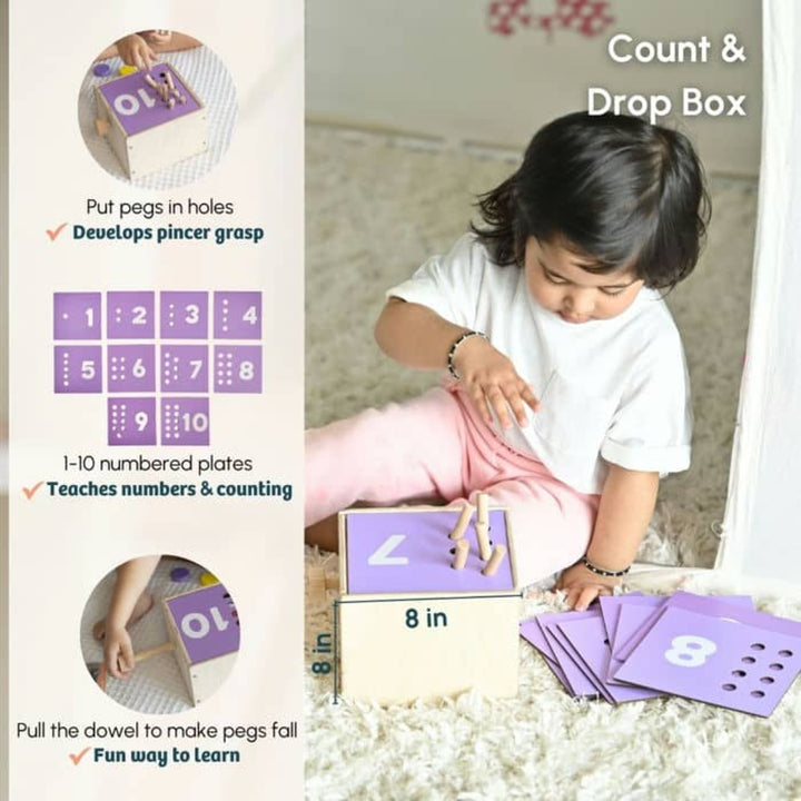 Curious Cub The Imagineer Montessori Box - 24 Months+ (Level 11)