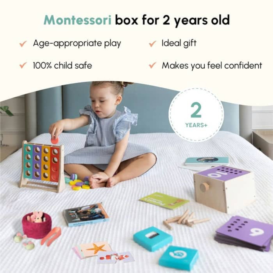 Curious Cub The Imagineer Montessori Box - 24 Months+ (Level 11)