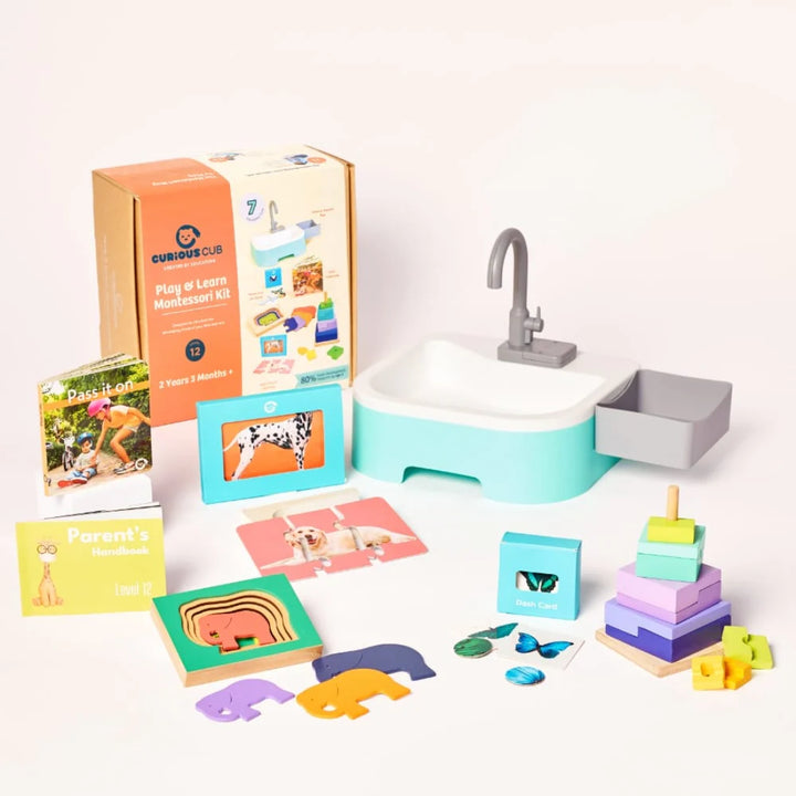 Curious Cub The Organiser Montessori Box -  2 Years 3 Months+ (Level 12)