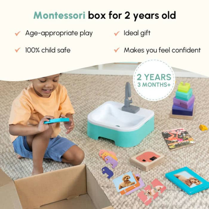 Curious Cub The Organiser Montessori Box -  2 Years 3 Months+ (Level 12)