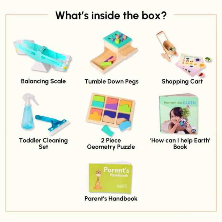 Curious Cub The Storyteller Montessori Box -  2 Years 6 Months+ (Level 13)