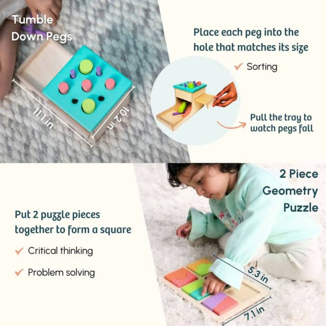 Curious Cub The Storyteller Montessori Box -  2 Years 6 Months+ (Level 13)