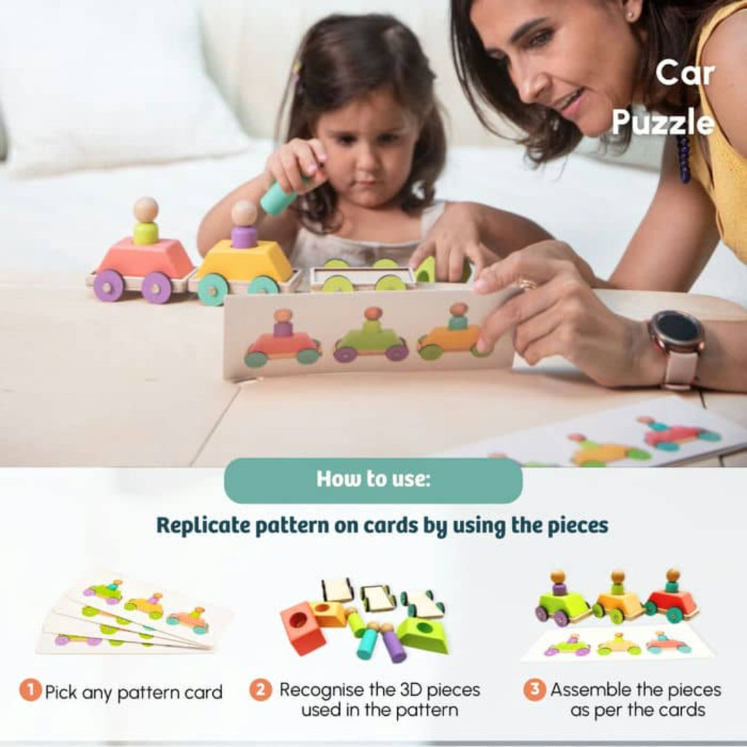 Curious Cub The Problem Solver Montessori Box -  2 Years 9 Months+ (Level 14)