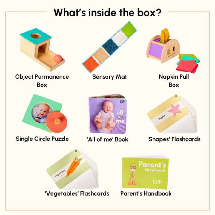Curious Cub The On-The-Move Montessori Box - 7 Months+ (Level 4)