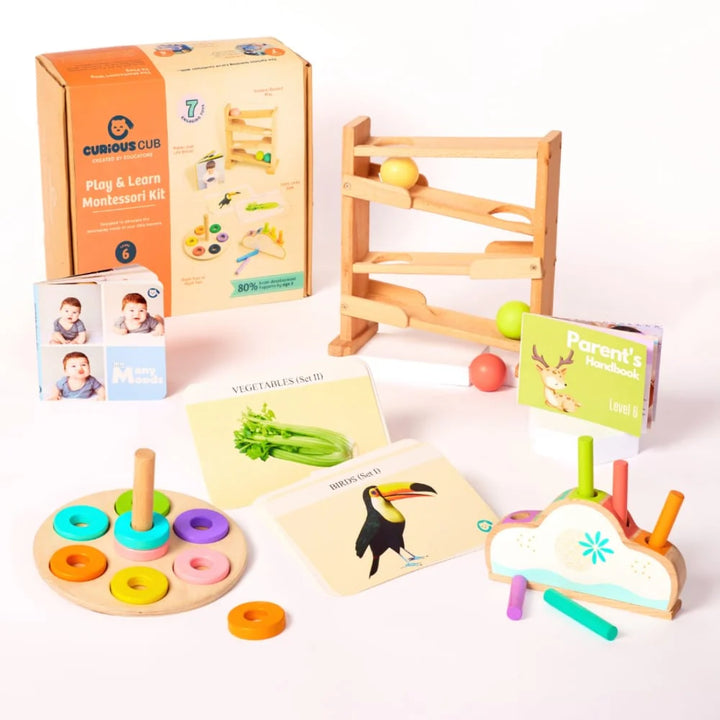 Curious Cub The Brave One Montessori Box - 11 Months+ (Level 6)