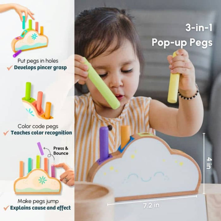 Curious Cub The Brave One Montessori Box - 11 Months+ (Level 6)