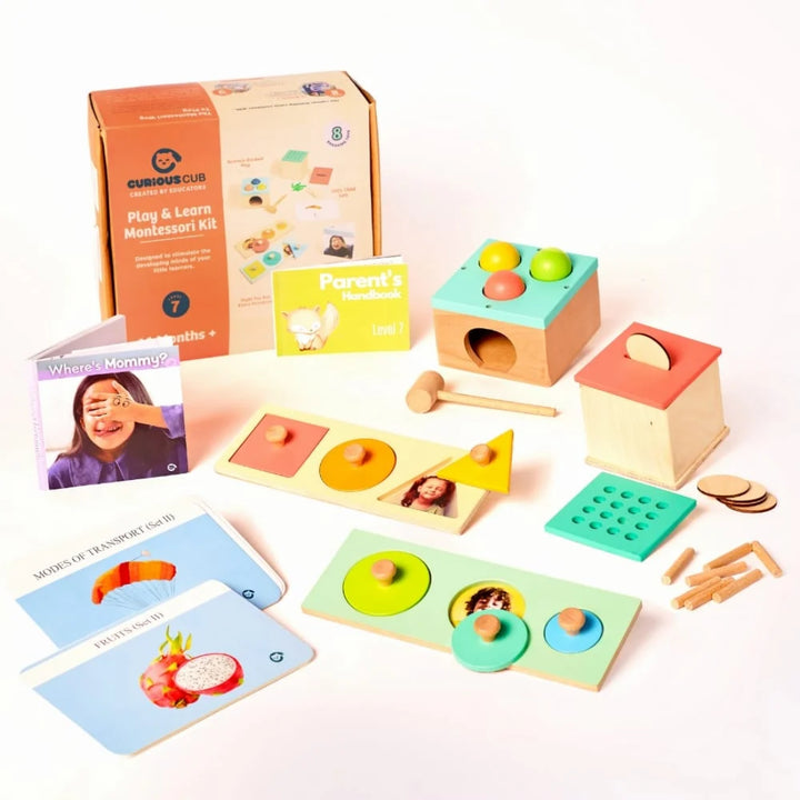 Curious Cub The Go-Getter Montessori Box - 13 Months+ (Level 7)