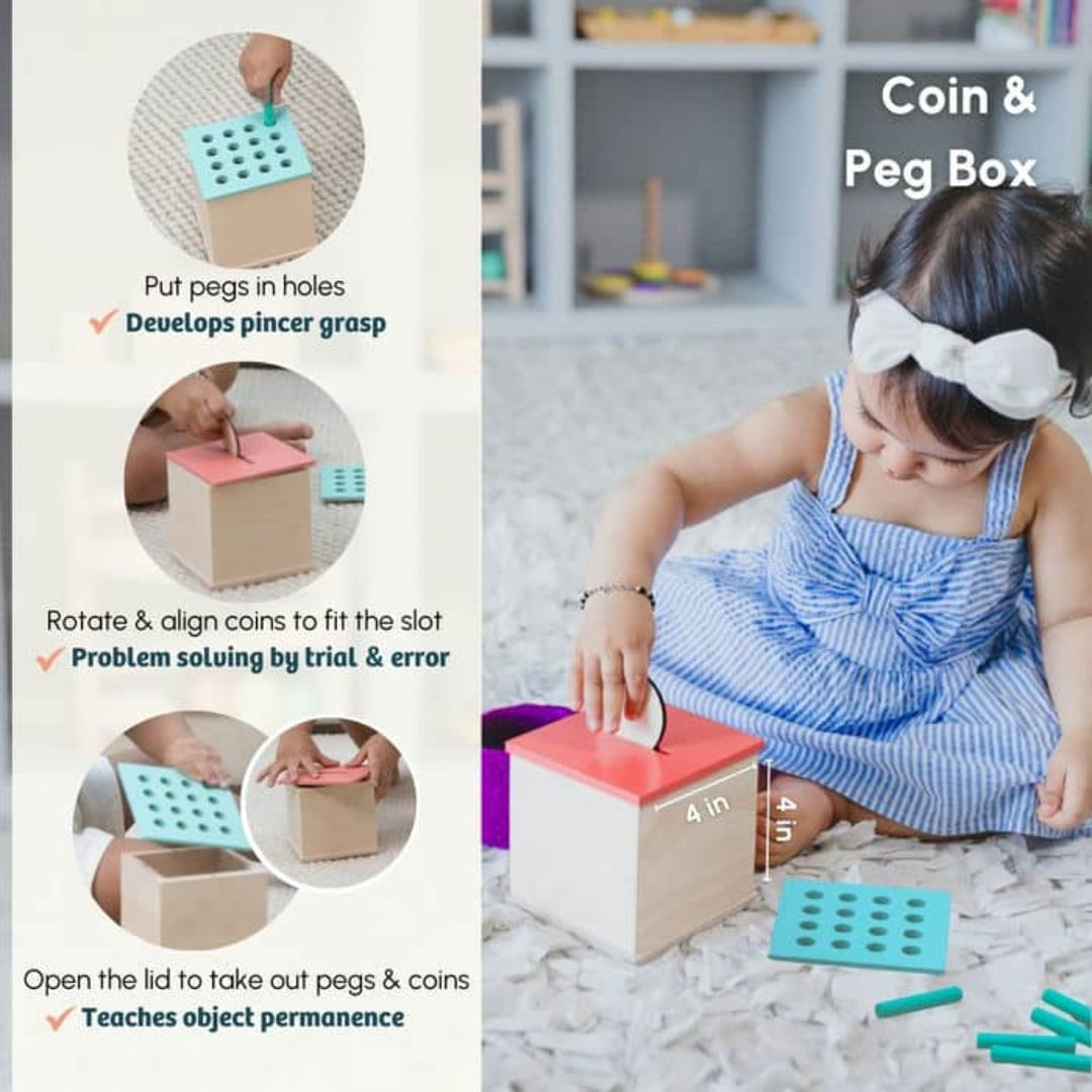 Curious Cub The Go-Getter Montessori Box - 13 Months+ (Level 7)