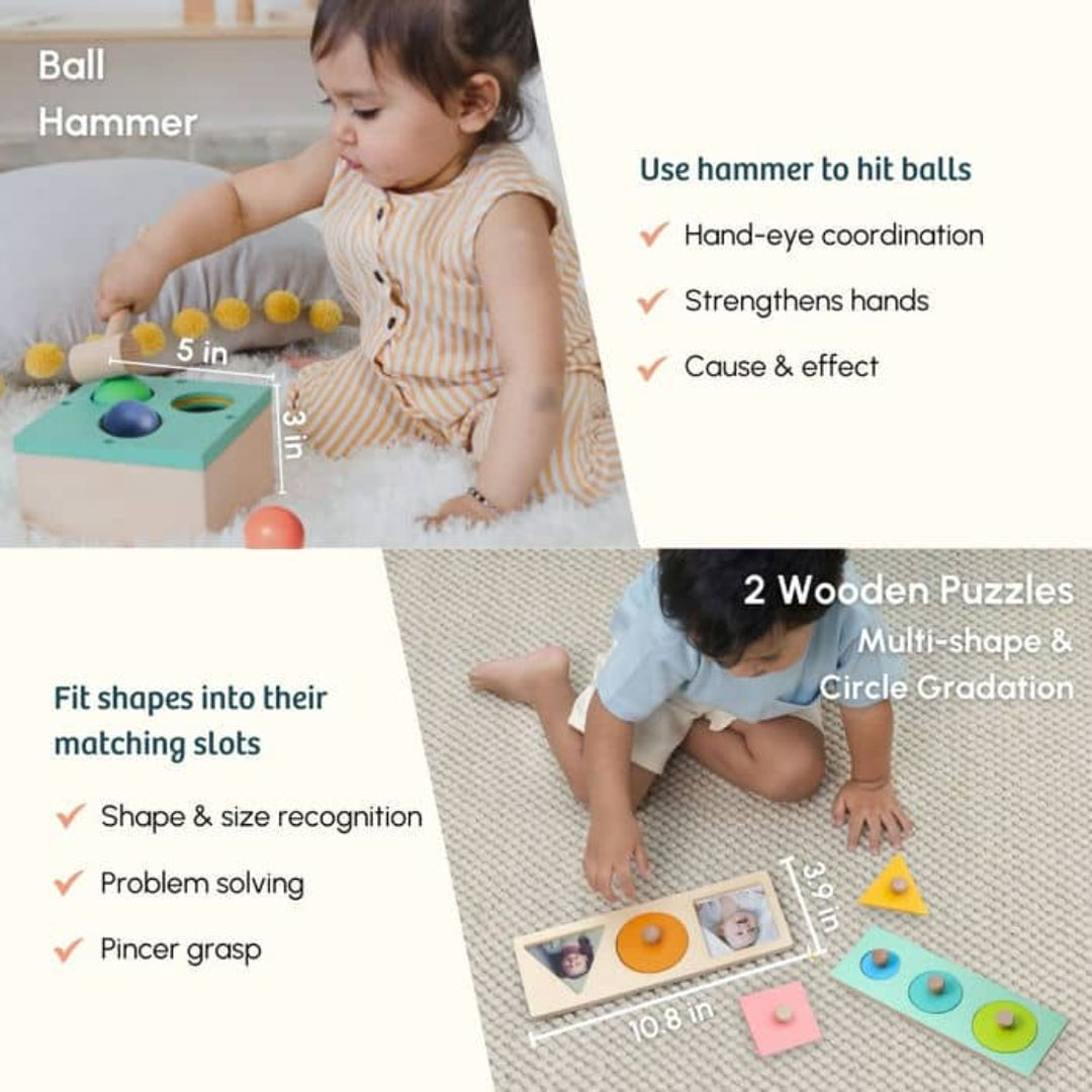 Curious Cub The Go-Getter Montessori Box - 13 Months+ (Level 7)