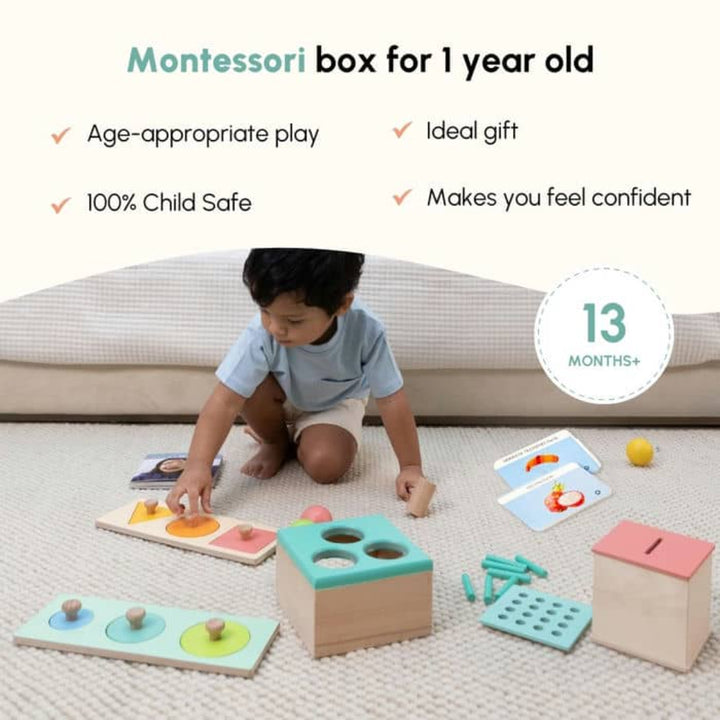 Curious Cub The Go-Getter Montessori Box - 13 Months+ (Level 7)