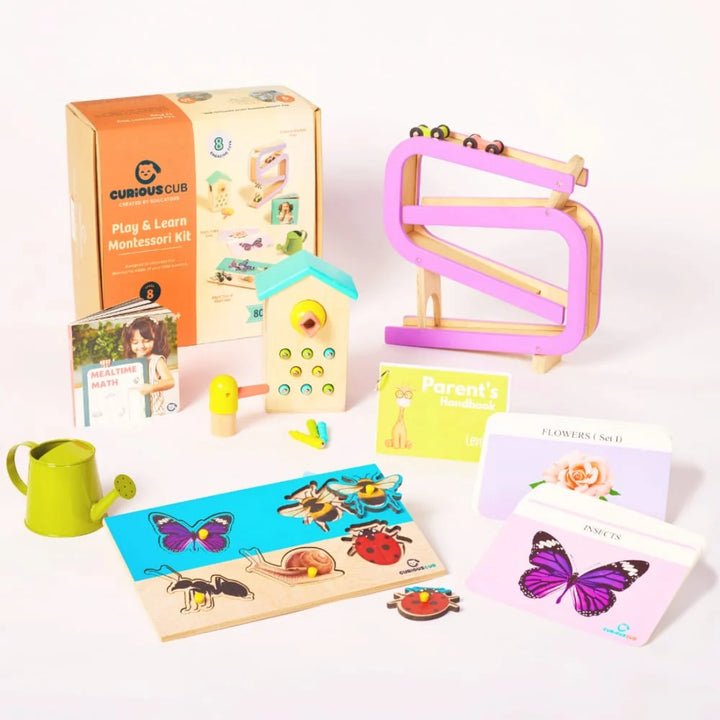 Curious Cub The Imitator Montessori Box - 16 Months+ (Level 8)